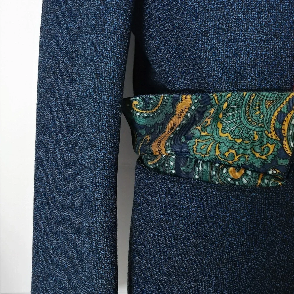 Lynbrook 1970's Vintage Wool Blazer 44R
